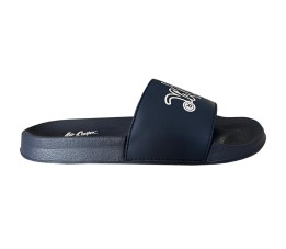 Klapki damskie Lee Cooper granatowo-białe LCW-24-42-2480LA