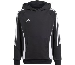 Bluza dla dzieci adidas Tiro 24 Hooded Sweat czarna IJ5611