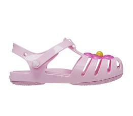 Sandały dla dzieci Crocs Isabela Charm Sandals różowe 208445 6S0