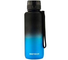 Bidon Meteor 1500 ml czarno-niebieski 10104