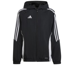 Kurtka dla dzieci adidas Tiro 24 czarna IM8798