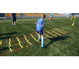 Drabinka koordynacyjna 3D potrójna 6m Yakimasport