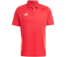 Koszulka męska adidas Tiro 24 Competition Polo czerwona IR7563