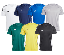Strój piłkarski Adidas Tiro 24 Jersey Junior - nadruki, różne kolory