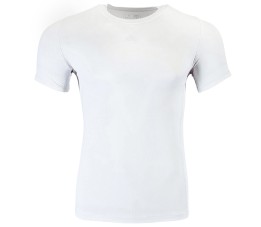 Koszulka męska adidas Techfit Aeroready Short Sleeve biała IS7605
