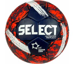 Piłka ręczna Select Ultimate Euro League 23 Replika EHF European pomarańczowo-granatowa 12870