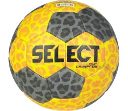 Piłka ręczna Select Light Grippy DB EHF 1 żółto-szara 13137