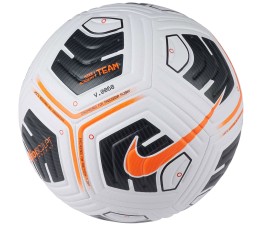 Piłka nożna Nike Academy Team biało-czarno-pomarańczowa CU8047 101