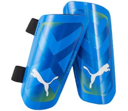 Ochraniacze piłkarskie Puma Ultra Light Strap niebieskie 30875 06
