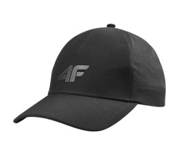Czapka z daszkiem 4F U268 głęboka czerń 4FWSS24ACABU268 20S