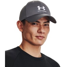 Czapka z daszkiem męska Under Armour Branded Lockup Adj OSFM szara 1381645 012