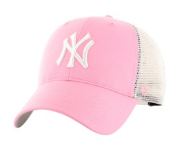 Czapka z daszkiem dla dzieci '47 New York Yankees Branson różowo-biała B-BRANS17CTP-RSA_KIDS