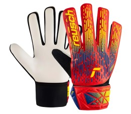 Rękawice bramkarskie Reusch Attrakt Starter Solid Junior czerwone 5472014 8903