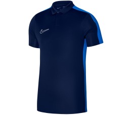 Koszulka męska Nike DF Academy 23 SS Polo granatowa DR1346 451