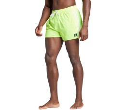 Spodenki kąpielowe męskie adidas 3-Stripes CLX Swim Shorts zielone IS2054