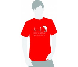 Koszulka medyczna #chce Ci pomóc #niekłammedyka