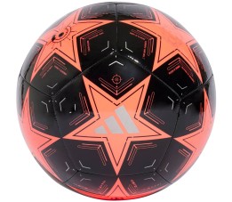 Piłka nożna adidas UCL Club czarno-pomarańczowa IX4064