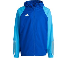 Kurtka męska adidas Tiro 23 Competition All Weather niebieska IC4572