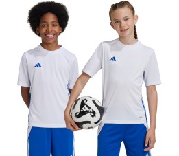 Koszulka dla dzieci adidas Tabela 23 Jersey biało-niebieska JJ1154