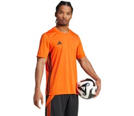 Koszulka męska adidas Tabela 23 Jersey pomarańczowo-czarna JI8827