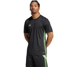 Koszulka męska adidas Tabela 23 Jersey czarno-limonkowa JI8825