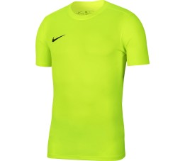 Koszulka dla dzieci Nike Dry Park VII JSY SS limonkowa BV6741 702