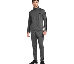 Dres męski Under Armour Rival Knit Track Suit szary 1357139 025
