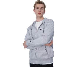 Bluza męska Champion Full Zip Hoodie szara 220260 EM021