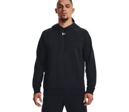 Bluza męska Under Armour Rival Fleece Hoodie czarna 1379757 001