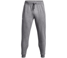Spodnie męskie Under Armour Rival Fleece Joggers szare 1379774 025