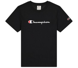 Koszulka damska Champion SS Tee czarna 117534 KK001