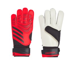 Rękawice bramkarskie adidas Predator Training Goalkeeper czerwono-czarne IX3871