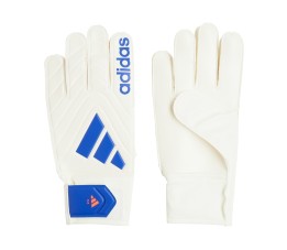 Rękawice bramkarskie adidas Copa Club Goalkeeper biało-niebieskie IX3835