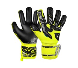Rękawice bramkarskie Reusch Attrakt Freegel Silver Junior żołto-czarne 5572235 2025