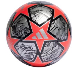 Piłka nożna adidas UCL Club srebrno-czerwona IN9329