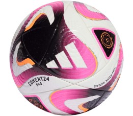 Piłka nożna adidas Conext 24 Pro biało-różowa IP1616
