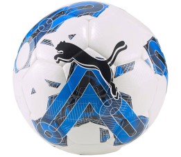 Piłka nożna Puma Orbita 5 Hybrid biało-niebieska 83783 03