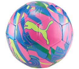 Piłka nożna Puma Graphic Energy różowo-niebieska 84136 01