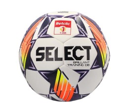 Piłka nożna Select Brillant Training DB Betclic 1 Liga v24 biało-pomarańczowo-fioletowa 18763