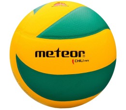 Piłka siatkowa Meteor Chili Pu Mini żółto-zielona 10087