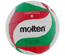 Piłka siatkowa Molten V5M1500 biało-czerwono-zielona