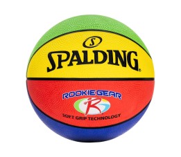 Piłka do koszykówki Spalding Rookie Gear kolorowa 84395Z