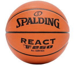 Piłka koszykowa Spalding React TF-250 rozm. 5 brązowa 76803Z
