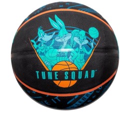 Piłka do koszykówki Spalding Space Jam Tune Squad Roster czarno-niebieska '7 84540Z