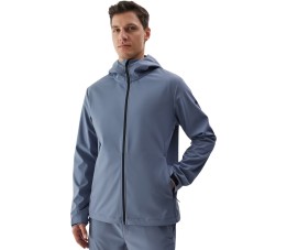 Kurtka męska softshell 4F M283 denim 4FWAW24TSOFM283 32S