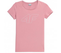Koszulka damska 4F jasny róż H4L22 TSD353 56S