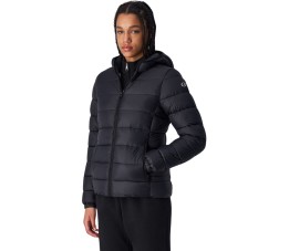 Kurtka damska Champion Hooded Polyfilled czarna 117568 KK001
