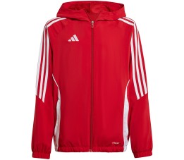 Kurtka dla dzieci adidas Tiro 24 czerwona IM8800