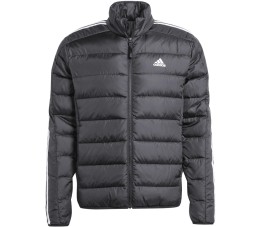 Kurtka męska adidas Essentials 3-Stripes Light Down czarna HZ4431