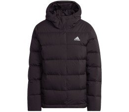 Kurtka damska adidas Helionic Hooded Down czarna HG8747